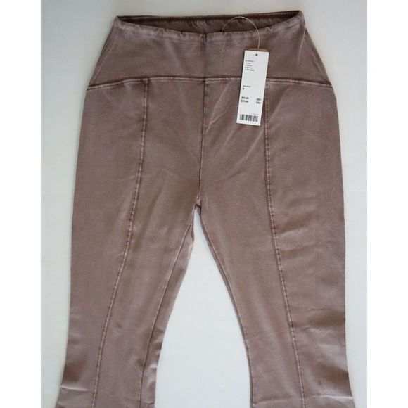 Out From Under x Urban Outfitters Women’s Sz S Brown Aria Seamed Flare Pants - Picture 4 of 7